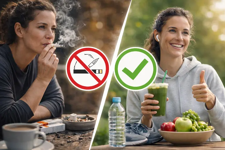 Raucherentwöhnung Illustration